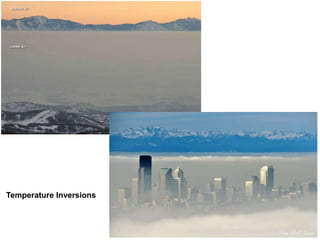 Temperature Inversions 
 