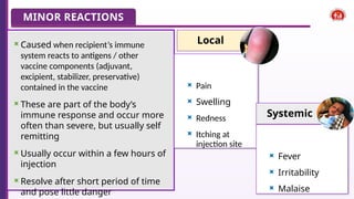 Localized Redeness Aefi1 2024.pptx adverse effect following immunization | PPTX
