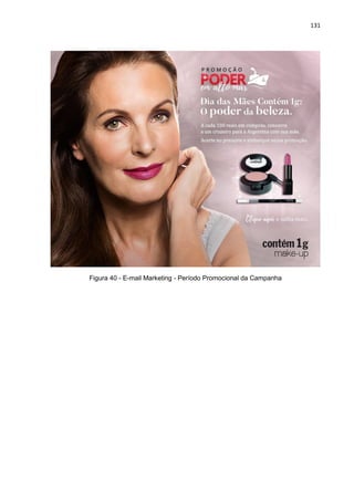 131
Figura 40 - E-mail Marketing - Período Promocional da Campanha
 