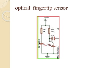 optical fingertip sensor
 