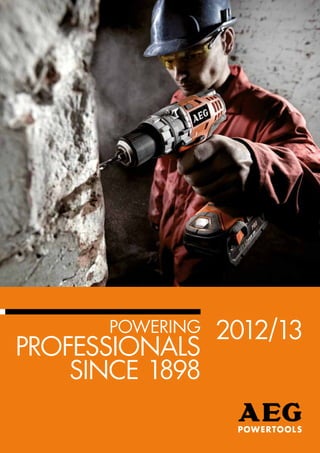 • powering 2012/13 
professionals 
since 1898 
 