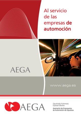 AEGA al servico de las empresas de automoción (Gipuzkoa)