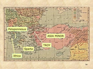 ASIA MINOR TROY Sparta Peloponnesus Ithica 