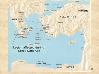 Hittites Region affected during  Greek Dark Age 