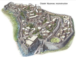 Citadel  Mycenae, reconstruction 