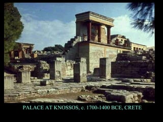 PALACE AT KNOSSOS, c. 1700-1400 BCE, CRETE
 