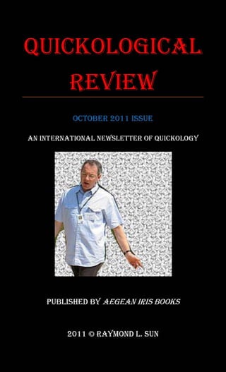 Aegean Iris Books - Quickological Review October 2011 Issue