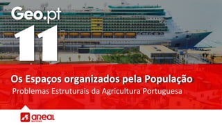 Os Espaços organizados pela População
Problemas Estruturais da Agricultura Portuguesa
 