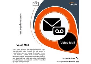 Aegis Voice Mail Feature of Fixed Cellular Terminal GSM FCT  