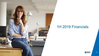 10
1H 2019 Financials
 