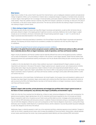 Aegon annual report 2015