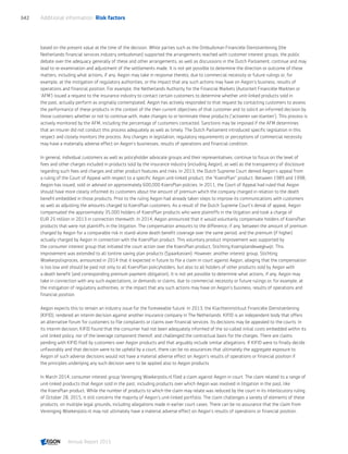 Aegon annual report 2015