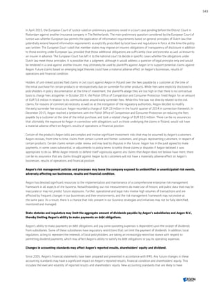 Aegon annual report 2015