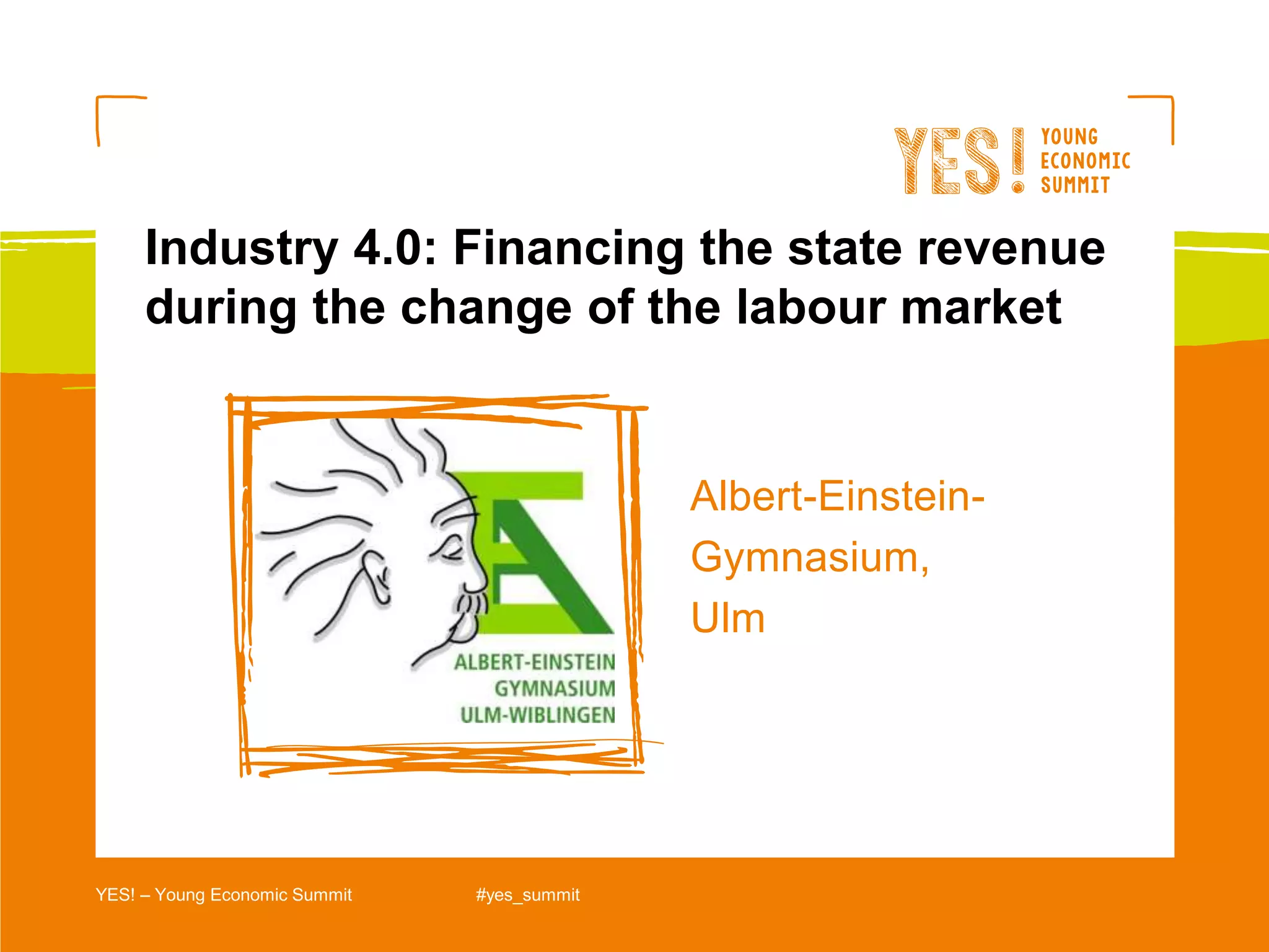 Albert einstein gymnasium ulm yes solution robot and energy tax ppt