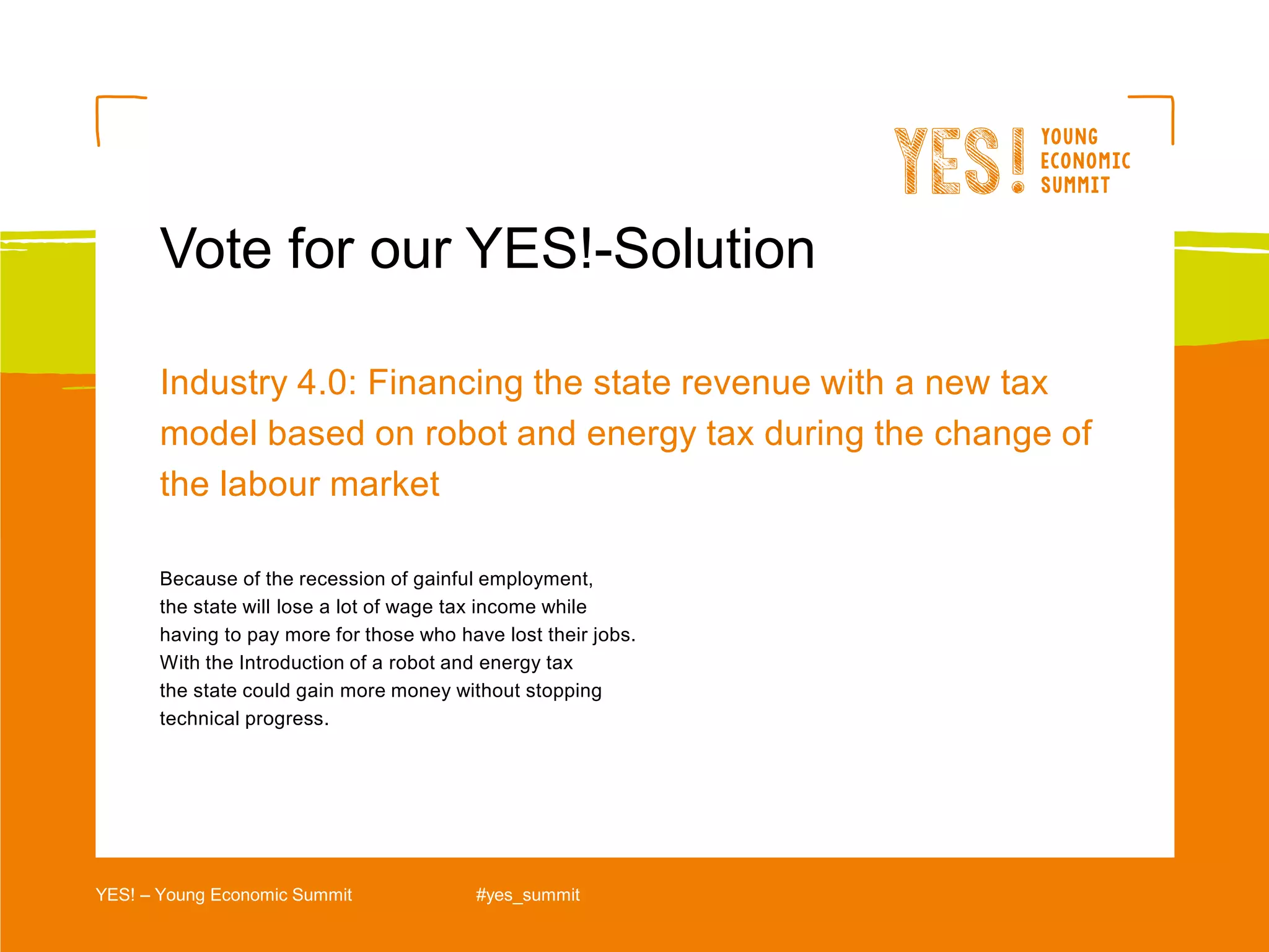 Albert einstein gymnasium ulm yes solution robot and energy tax ppt