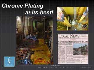 Chrome Plating
       at its best!




                      © AcuityES 2011
 