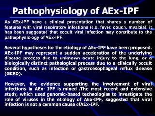 Pathogenesis and Acute Exacerbation of IPF | PDF