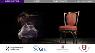 FUTURE QUESTIONSLEGACYINTRODUCTION CONSEQUENCES
 