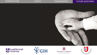 FUTURE QUESTIONSLEGACYINTRODUCTION CONSEQUENCES
 