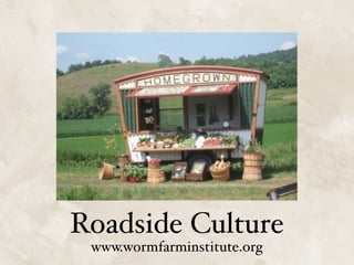 Roadside Culture
 www.wormfarminstitute.org
 