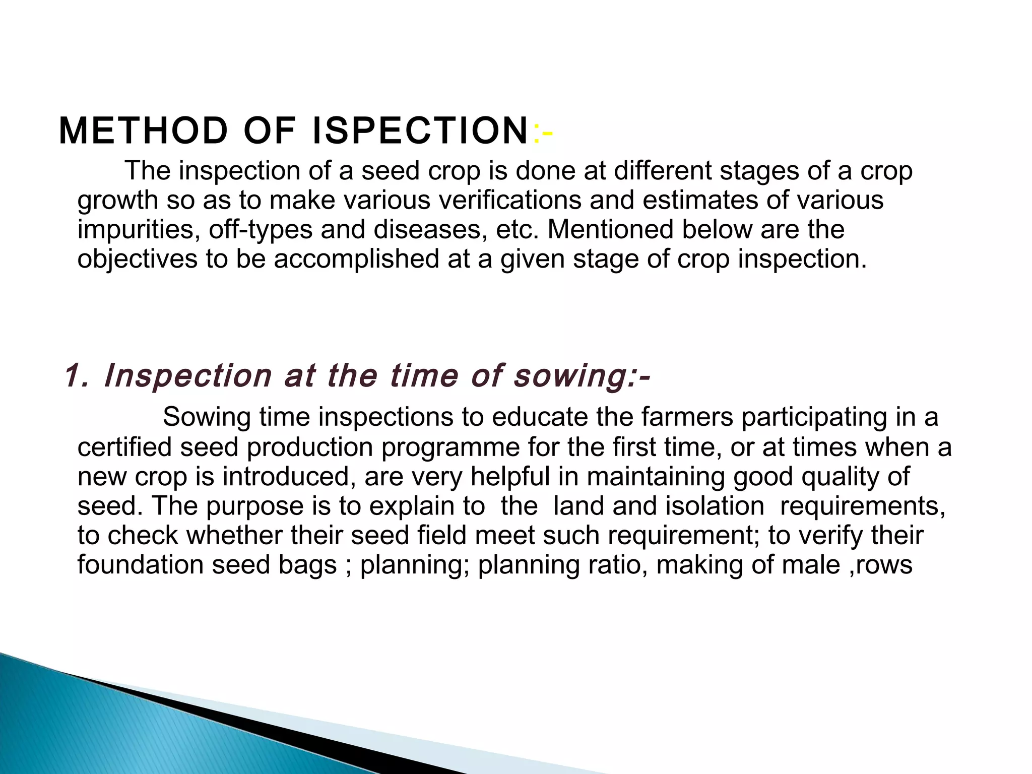Field Inspection | PPT