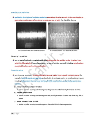 ASNT Acoustic Emission Testing (AE) Level III Notes-Dr. Samir Saad 