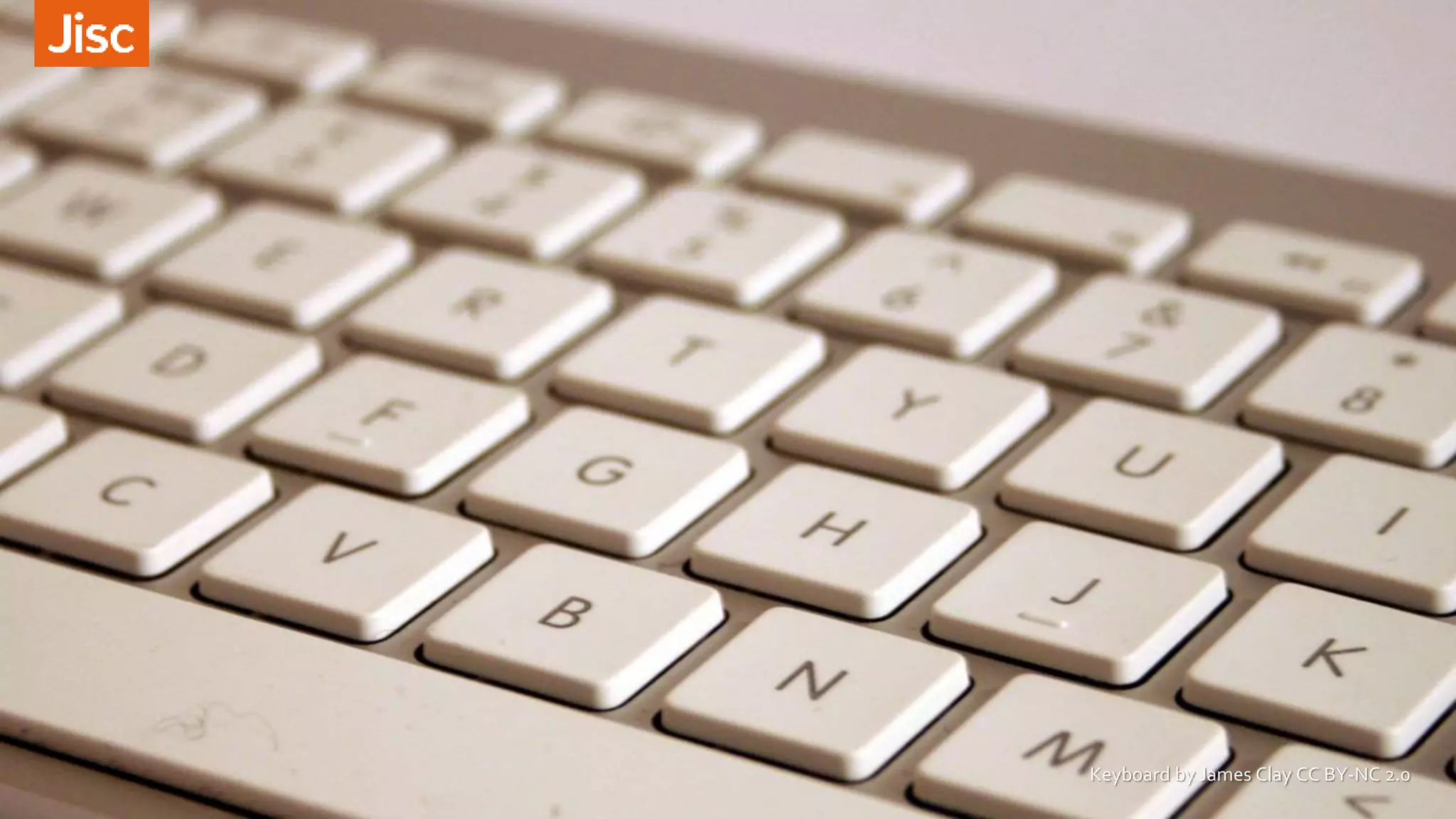 Keyboard by James Clay CC BY-NC 2.0
 