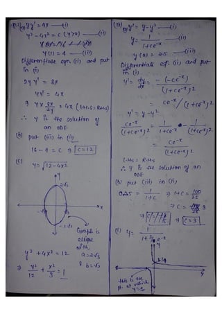 advanced engineering mathematics chapter1.1 solution