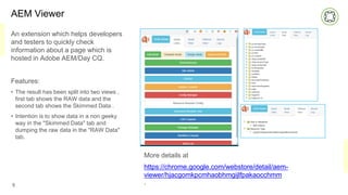 AEM - A Collection of developer friendly tools | PDF