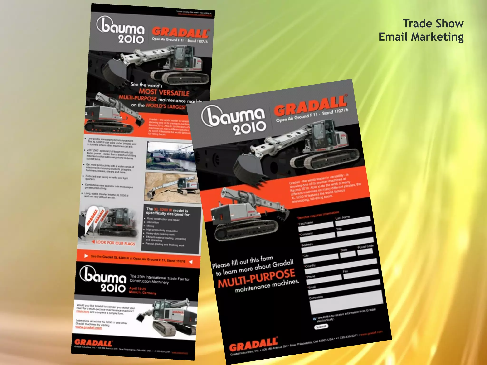 Trade Show
Email Marketing
 