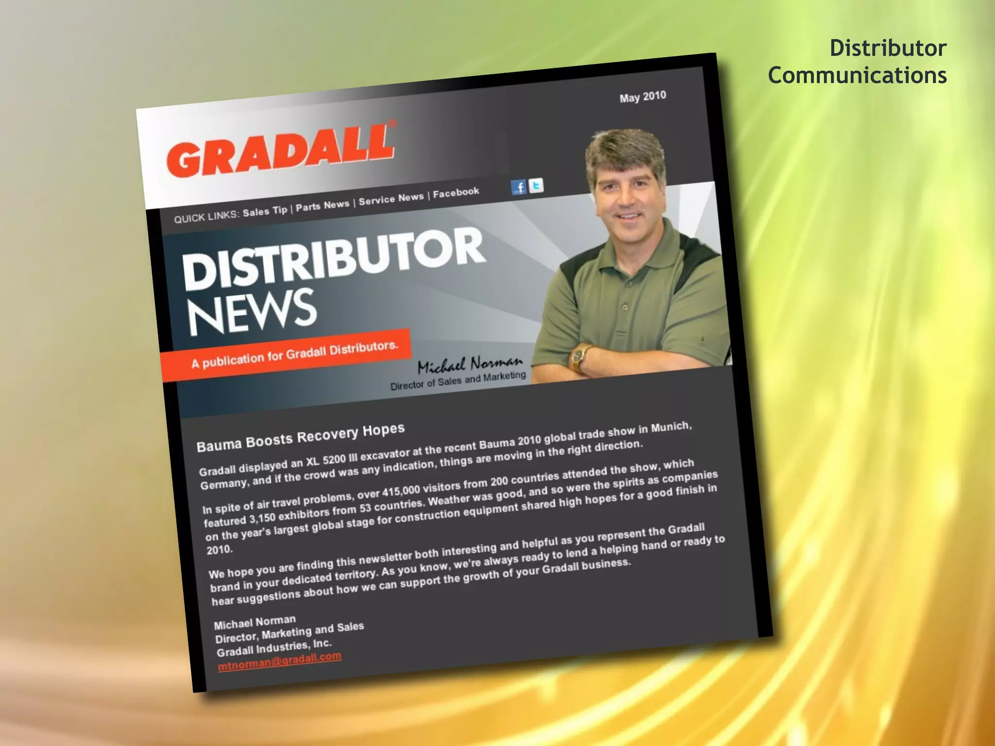 Distributor
Communications
 