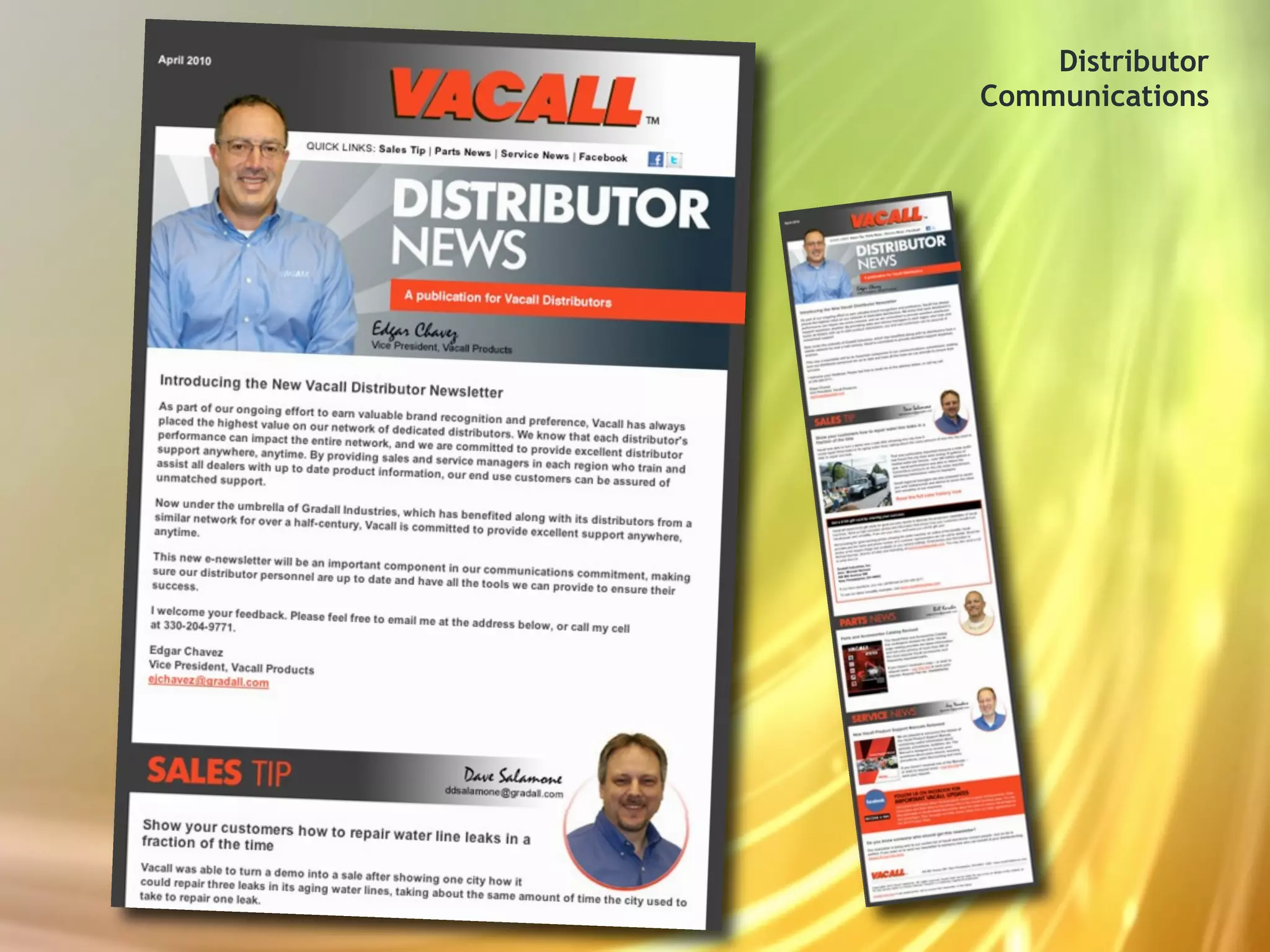 Distributor
Communications
 
