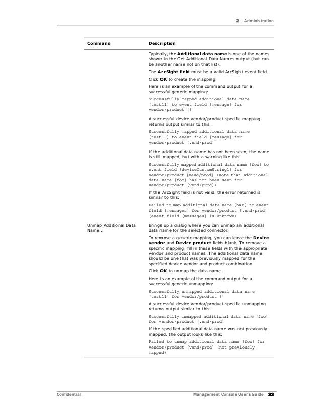 Management Console User's Guide for ArcSight Express v4.0