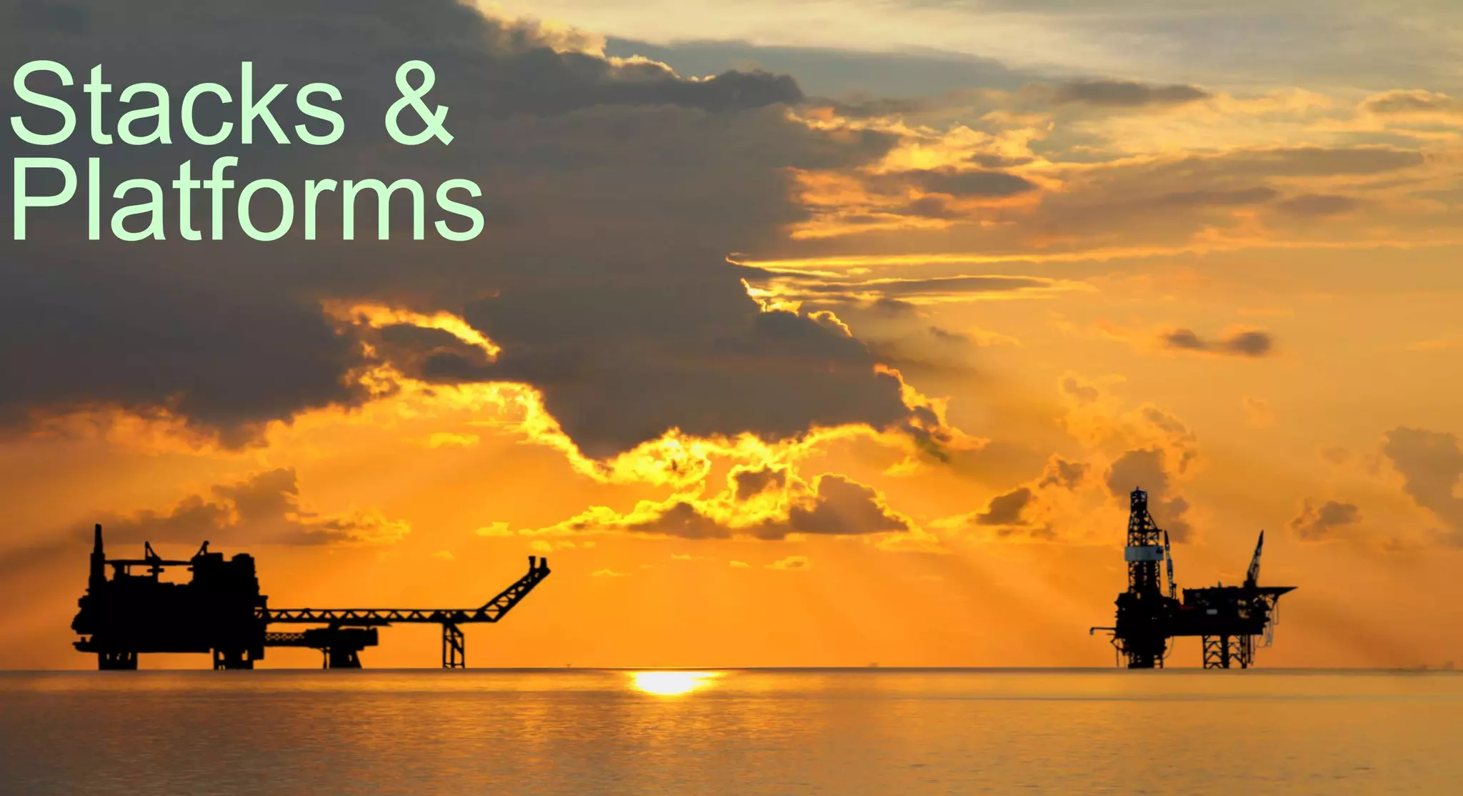 The future of digital marketing. London . Poznań . New York
Clerkenwell House, 67 Clerkenwell Road, London, United Kingdom +44 (0)20 3475 7200
Stacks &
Platforms
 