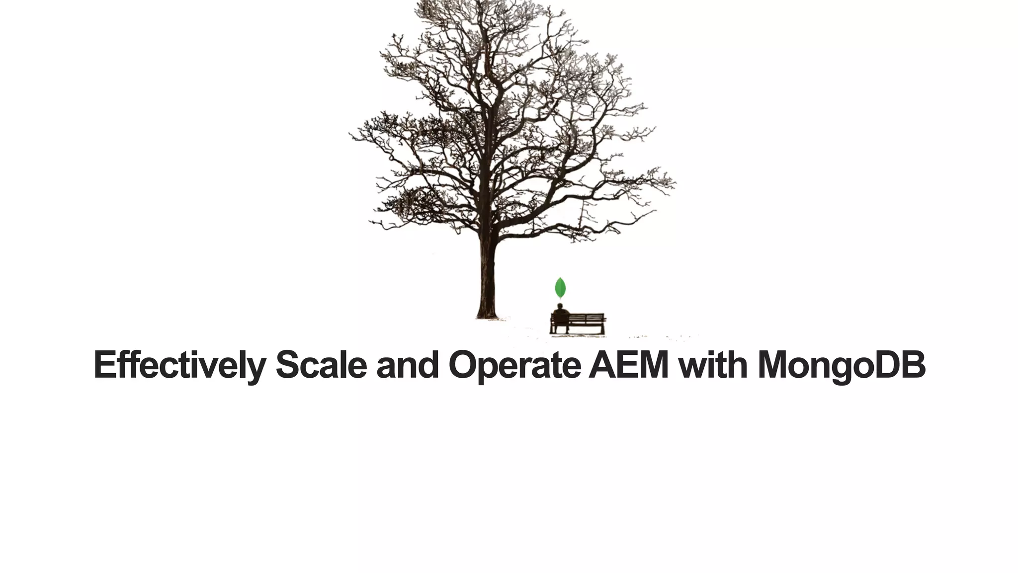 Effectively Scale and Operate AEM with MongoDB 