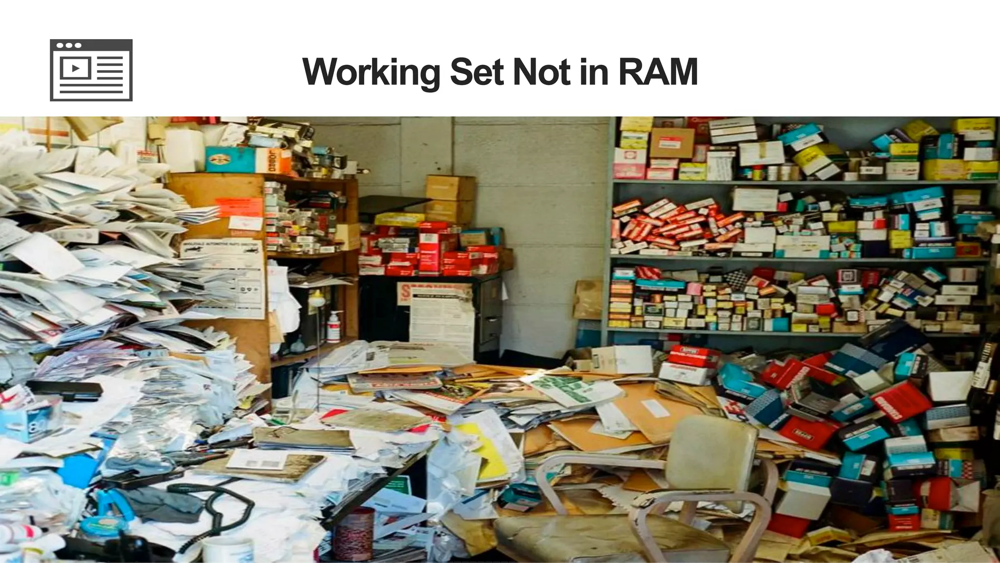 Working Set Not in RAM 