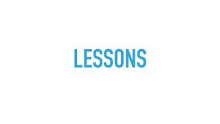 LESSONS
 