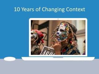 10 Years of Changing Context
 