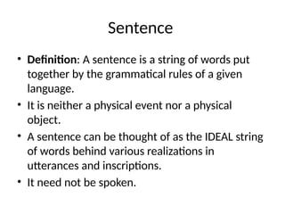 AENG311Utterance , Sentence, Tokens Proposition.pptx