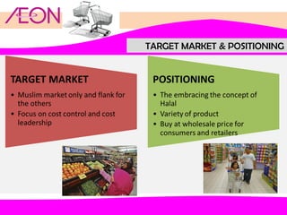 TARGET MARKET & POSITIONING

 