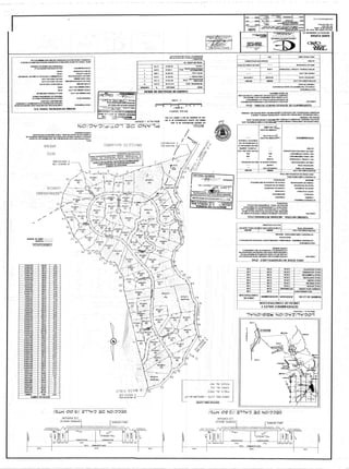 ALTOS ESCONDIDOS SEALED MAP FROM PANAMA GOV