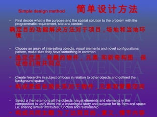 foundation of elementary spatial design | PPT