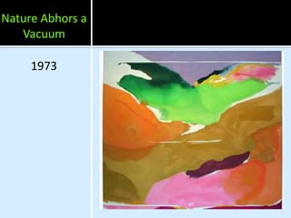 Nature Abhors a
   Vacuum

     1973
 