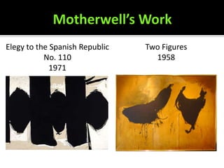 Elegy to the Spanish Republic   Two Figures
           No. 110                1958
             1971
 