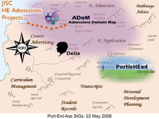 Port-Ent-Ass SIGs: 22 May 2008 