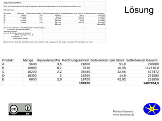 Markus Hammele
www.let-online.de
Lösung
 