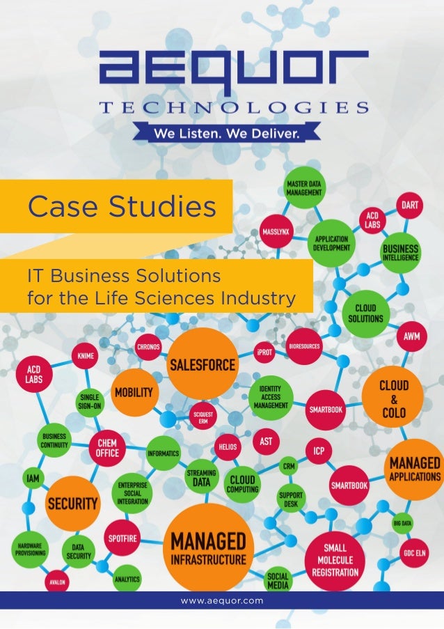 Aequor Case Studies: IT Business Solutions for The Life Sciences Industry