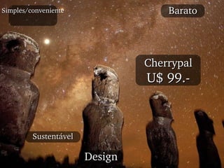Barato Simples/conveniente Design Sustentável Cherrypal U$ 99.- 