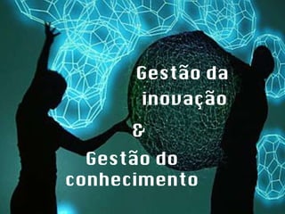 Gestão do conhecimento Gestão da  inovação Gestão da  inovação & 
