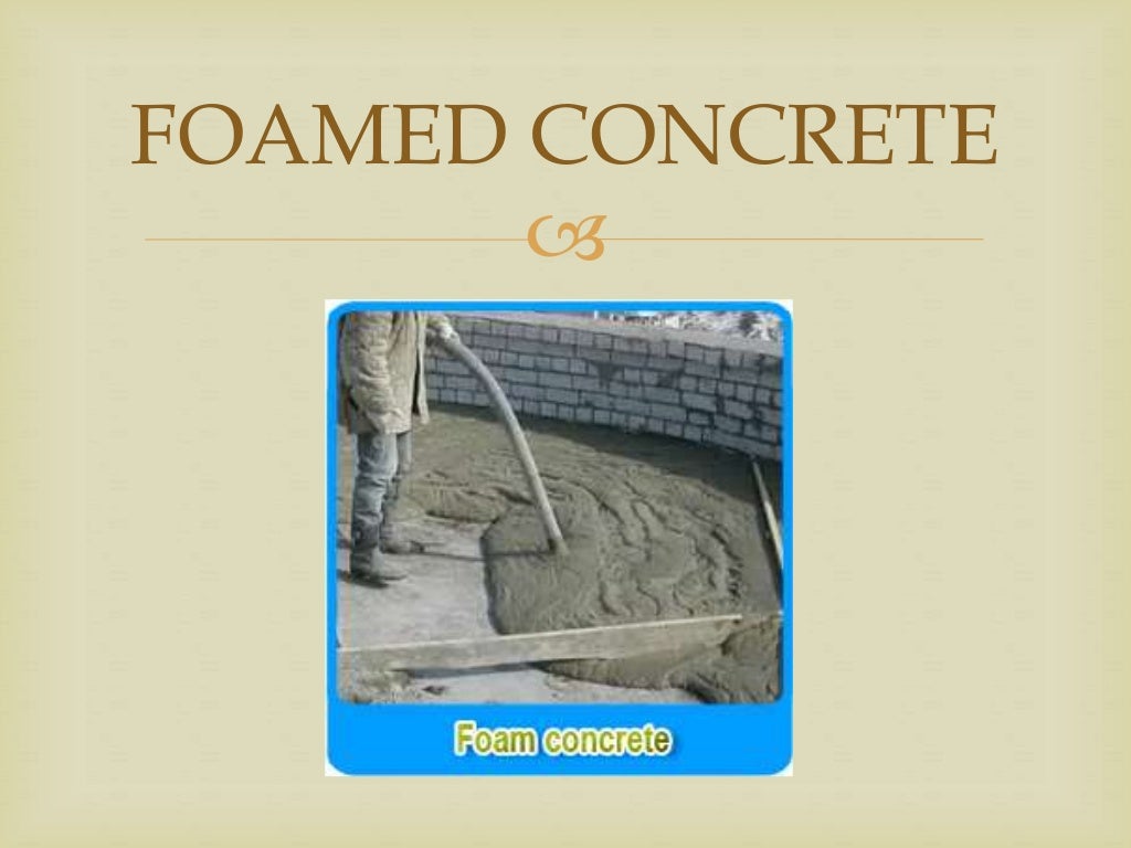 Aerated concreteConcrete Technology